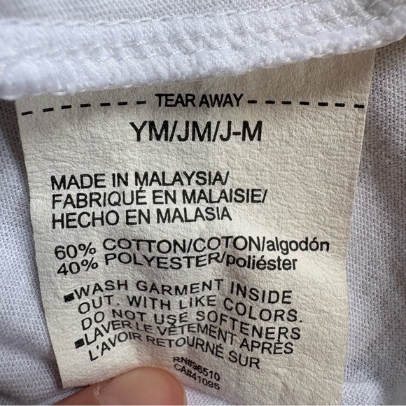 🤍5 for 20$ Under Armour Girls White and Pink Short Sleeve Tee Size Youth Medium - Picture 5 of 8